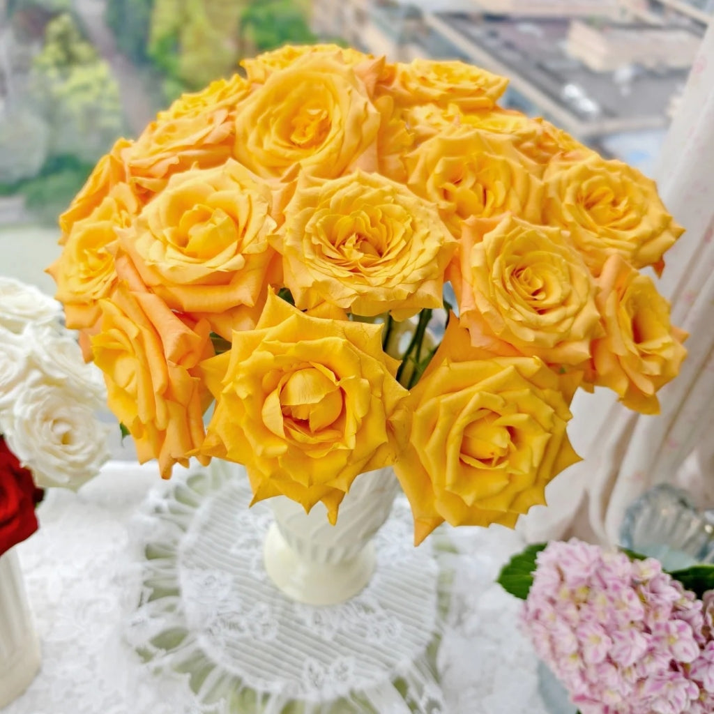 Lemon Milk Tea Rose
