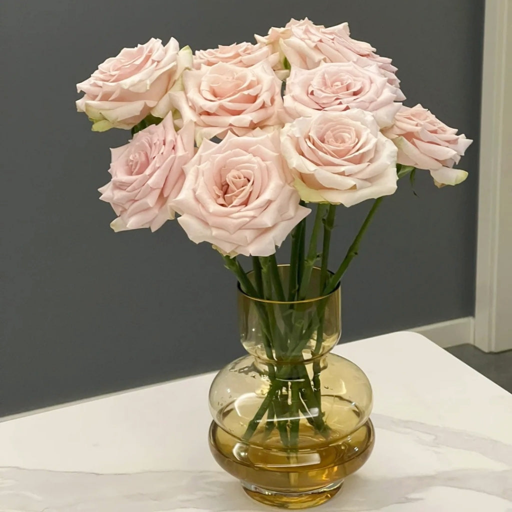Champagne Color Roses Quicksand Roses – Elegant Beige-Pink Champagne Blooms – Rosesplant