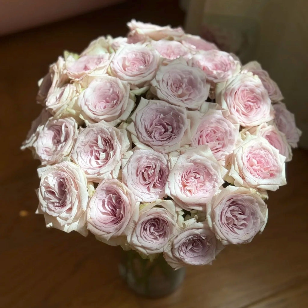 Silver Gemstone Rose